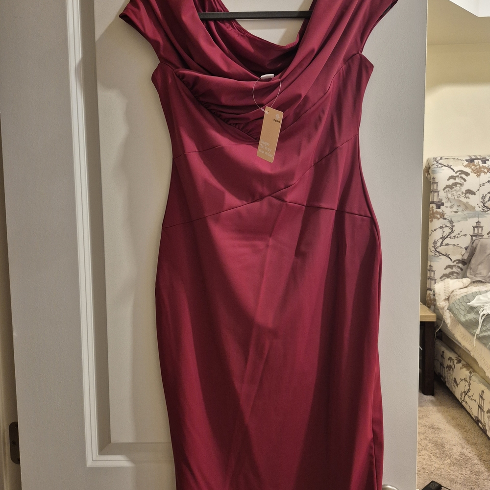 Elegant RUBY OFF SHOULDER Women's Dress